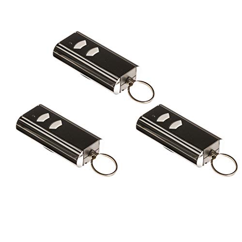 3 Stück Normstahl Entrematic Handsender RCU433-2 RCU 2-Befehl Mini 433 Mhz Rolling Code Funksender Fernbedienung Garagentoröffner von NORMSTAHL