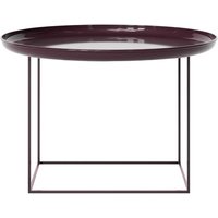 NORR11 - Duke Couchtisch, H 45 x Ø 70 cm, lacquered maroon von NORR 11