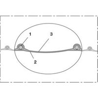 Norres Abriebfester antistatischer Schlauch PROTAPE® PUR 301 AS Ø 120mm 10m von NORRES