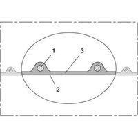Norres Holz Absaugschlauch antistat., schwer Ø 225mm L: 5m TIMBERDUC® PUR 533 AS von NORRES