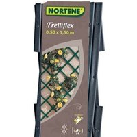 0,5 x 1,5 m graues erweiterbares PVC-Spalier TREILLIFLEX Nortene 0,5 x 1,5 m graues erweiterbares PVC-Spalier TREILLIFLEX Nortene von NORTENE