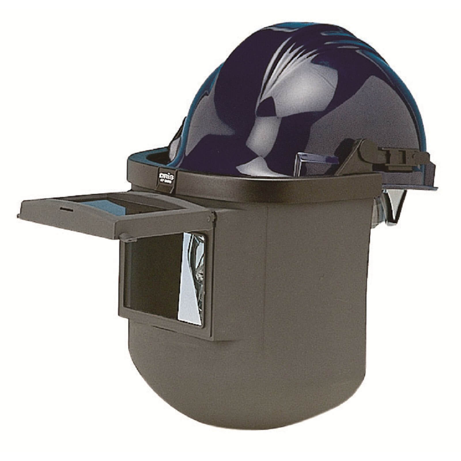 PROTA SHELL Kopfschild mit Helmbefestigung Schweißerschutzhaube Schweißerschirm Größe:51 x 108 mm von NORTH