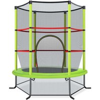 140cm gartentrampolin mit sicherheitsnetz trampolin bis 135kg belastbar fur kinder ab 3 jahre grun 140cm gartentrampolin mit sicherheitsnetz trampolin bis 135kg belastbar fur kinder ab 3 jahre grun von NORTHIX