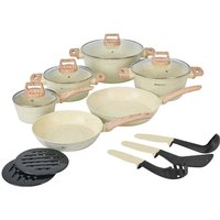 15 teiliges granit kochgeschirr set mit antihaftbeschichtung und holzgriffen 15 teiliges granit kochgeschirr set mit antihaftbeschichtung und holzgriffen von NORTHIX