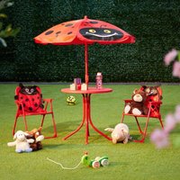 4 teiliges campingmobel set fur kinder mit sonnenschirm von NORTHIX