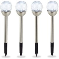 4er-Pack Solarlampen von NORTHIX