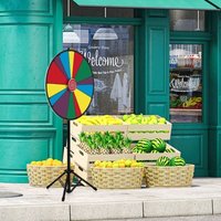 76 cm langes gewinnspielrad hohenverstellbares lotterierad mit stander beschreibbares glucksrad 76 cm langes gewinnspielrad hohenverstellbares lotterierad mit stander beschreibbares glucksrad von NORTHIX