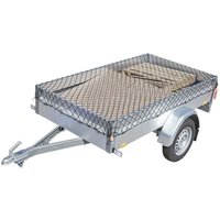 Anhangernetz 25 x 4 m dehnbar mit elastischer kordel von NORTHIX