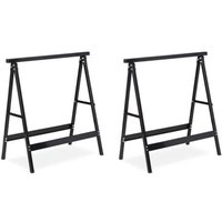 Arbeitsbock stahl 2er set Arbeitsbock stahl 2er set von NORTHIX