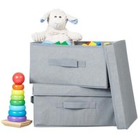 Aufbewahrungsbox aus faserstoff 2er set von NORTHIX
