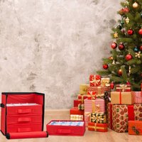Aufbewahrungsbox fur weihnachtskugeln mit verstellbaren trennwanden von NORTHIX