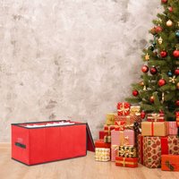 Aufbewahrungsbox fur weihnachtsschmuck mit verstellbaren trennwanden Aufbewahrungsbox fur weihnachtsschmuck mit verstellbaren trennwanden von NORTHIX