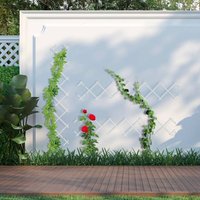 Ausziehbares rankgitter set aus holz fur kletterpflanzen von NORTHIX