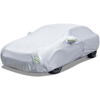 Auto abdeckplane mit reiverschluss tasche wetterfeste autoabdeckung 455 x 165 x 115 cm silber Auto abdeckplane mit reiverschluss tasche wetterfeste autoabdeckung 455 x 165 x 115 cm silber von NORTHIX
