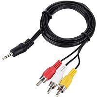 Av zu aux kabel - 35 mm 3 pol Av zu aux kabel - 35 mm 3 pol von NORTHIX