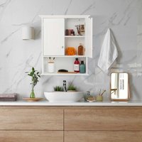 Badezimmer wandschrank mit verstellbaren regalen von NORTHIX