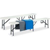 Bierbank wei 2er set Bierbank wei 2er set von NORTHIX