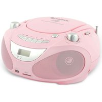 Northix - Boombox cdradiomp3usb pink 88074871 88074871 von NORTHIX