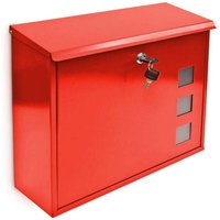 Briefkasten aus metall mit 3 sichtfenstern von NORTHIX
