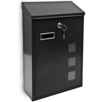 Northix - Briefkasten mit 3 quadratischen sichtfenstern 88309164 88309164 88309164 88309164 88309164 von NORTHIX