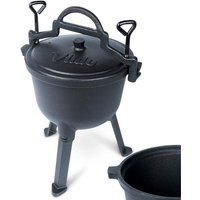 Cast iron pot with lid - 4l for open fire von NORTHIX