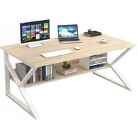 Northix - Computertisch burotisch mit regal 100x60cm von NORTHIX