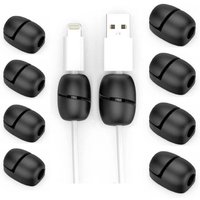 Desire2 deskmate kabel nuggets schwarz 10er pack 8811118 von NORTHIX