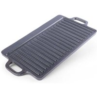 Double grill plate in cast iron for meat fish and vegetables 8839 Double grill plate in cast iron for meat fish and vegetables 8839 von NORTHIX