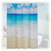 Duschvorhang 180x200 cm mit Motiv von NORTHIX