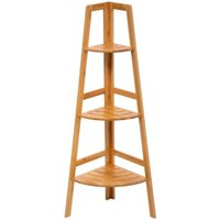 Eckregal mit 3 ebenen - bambus Eckregal mit 3 ebenen - bambus von NORTHIX