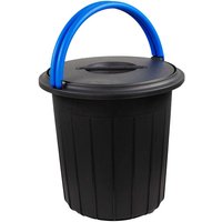 Eco solution - afvalemmer mit deksel 25l - blau von NORTHIX