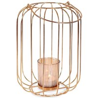 Elegant metal and glass candle lantern for candles or tealights 88326171 88326171 Elegant metal and glass candle lantern for candles or tealights 88326171 88326171 von NORTHIX