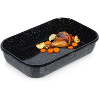 Enameled steel sheet healthy baking sheet for meat vegetables Enameled steel sheet healthy baking sheet for meat vegetables von NORTHIX