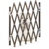 Extendable dog barrier in brown Extendable dog barrier in brown von NORTHIX