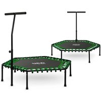 Northix - Fitness trampolin mit griff 127 cm neo sport - sechseckig grun von NORTHIX