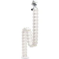 Flexibler vertikaler kabelkanal fur sitz stehtische wei Flexibler vertikaler kabelkanal fur sitz stehtische wei von NORTHIX