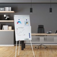 Flipchart whiteboard mit papierhalter magnetische oberflache Flipchart whiteboard mit papierhalter magnetische oberflache von NORTHIX