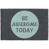 Fußmatte Kokosfaser "Be awesome today" von NORTHIX
