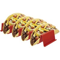 Halter für Tacos, 4 Plätze - Rot Halter für Tacos, 4 Plätze - Rot von NORTHIX
