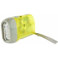 Northix - Handbetriebene LED-Taschenlampe - Gelb von NORTHIX