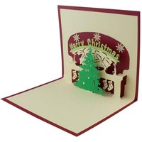 Handgemachte pop up weihnachtskarte - nr 2 von NORTHIX