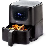 Heißluftfritteuse Medium 3,5 l 1500 W AF220 Schwarz von NORTHIX
