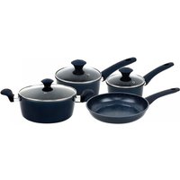 Northix - Herzberg hg 04685blu 7 teiliges kochgeschirr set aus marmorbeschichtetem gusseisen - blau Northix - Herzberg hg 04685blu 7 teiliges kochgeschirr set aus marmorbeschichtetem gusseisen - blau von NORTHIX