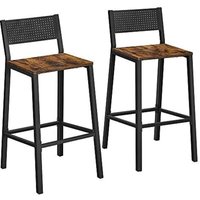 Industrieller barhocker - rustikales braun und schwarz 130 kg tragkraft Industrieller barhocker - rustikales braun und schwarz 130 kg tragkraft von NORTHIX