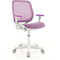 Kinder schreibtischstuhl 360 drehbar sitzhohe 43 55cm hohenverstellbar lila von NORTHIX