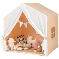 Kinderspielzelt mit waschbarer baumwollmatte und flaggenbanner Kinderspielzelt mit waschbarer baumwollmatte und flaggenbanner von NORTHIX