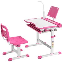 Kindertisch kinderschreibtisch set mit bucherstander led licht fur jungs madchen rosa Kindertisch kinderschreibtisch set mit bucherstander led licht fur jungs madchen rosa von NORTHIX