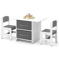 Kindertisch und 2 stuhle set mit aufbewahrungsbehaltern Kindertisch und 2 stuhle set mit aufbewahrungsbehaltern von NORTHIX