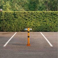 Klappbarer parkplatz absperrpfosten aus stahl hohe sichtbarkeit Klappbarer parkplatz absperrpfosten aus stahl hohe sichtbarkeit von NORTHIX