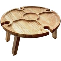 Klappbarer weintisch fur picknick - holz Klappbarer weintisch fur picknick - holz von NORTHIX